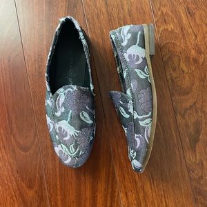 Rebecca Minkoff Dylan Flora Jacquard Loafer Size 6